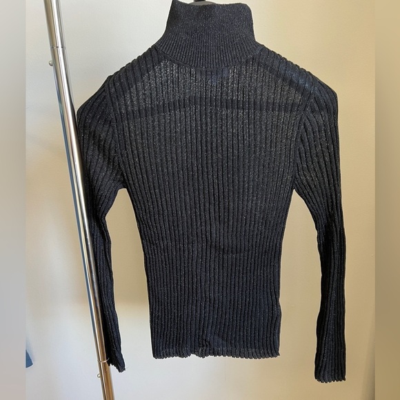 & Other Stories Glitter Turtle Neck Top in XS - Picture 1 of 7